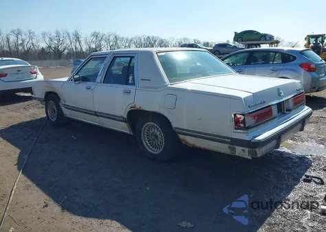 1989 Mercury Grand Marquis Ls z USA, uszkodzony, nr VIN 2MEBM75F6KX618462